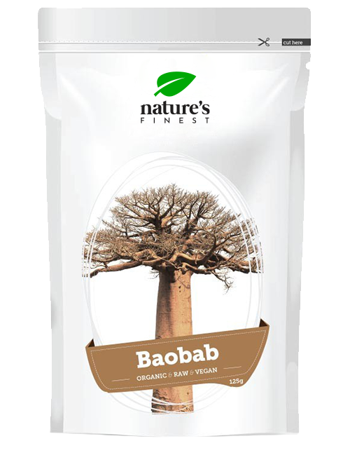 Poudre de Baobab Bio 500G, Énergie, Articulations, Belle Peau, Immunité