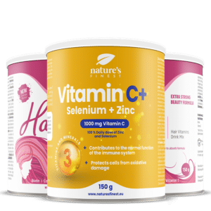 2x Hair Vitamins + Vitamin C+Selen+Cink bundle