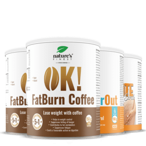 2x OK!FatBurn Coffee + OK!WaterOut + Anti Cellulite Coffee Scrub bundle