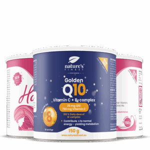 Hair Vitamins + Golden Q10 bundle