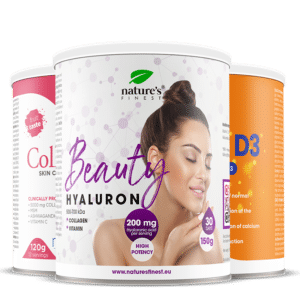 Beauty Hyaluron + Collagen SkinCare + Vitamin D3 bundle
