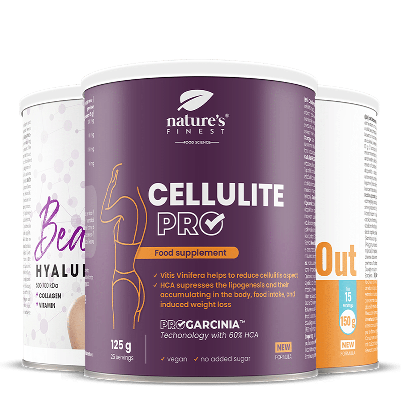 Beauty Hyaluron + OK!WaterOut + Cellulite PRO bundle