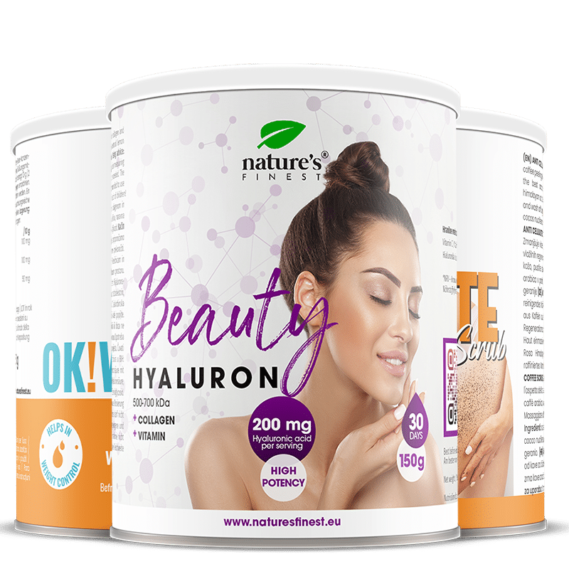 Beauty Hyaluron + OK!WaterOut + Anti Cellulite Coffee Scrub