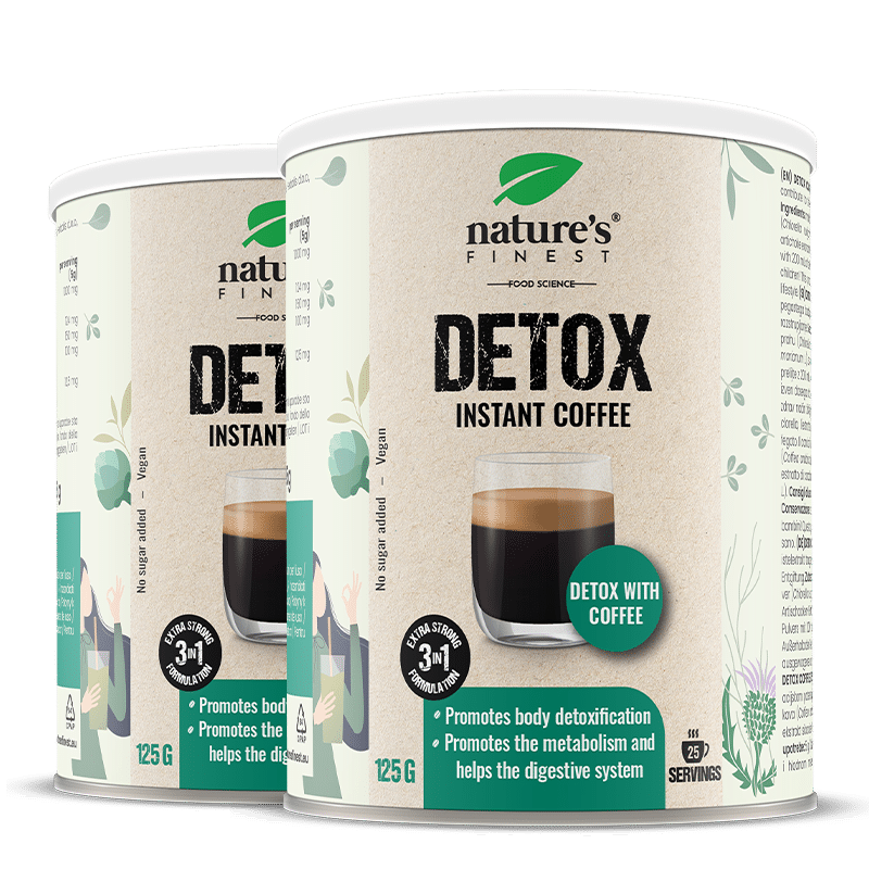 Clean Coffee 1+1: Refine Energy with Premium Arabica | Milk Thistle, Artichoke | No Sugars