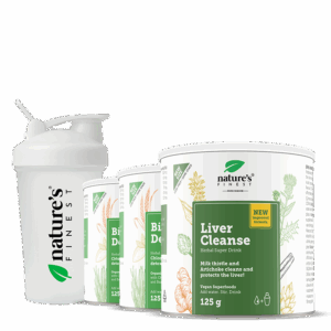 Liver + 2x Detox + NF shaker bundle