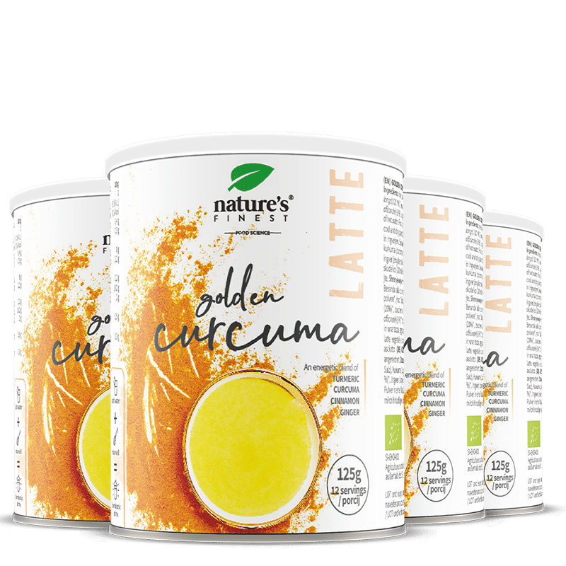 100% Golden Milk Mix | 4x Golden Curcuma Latte® by Nature's Finest