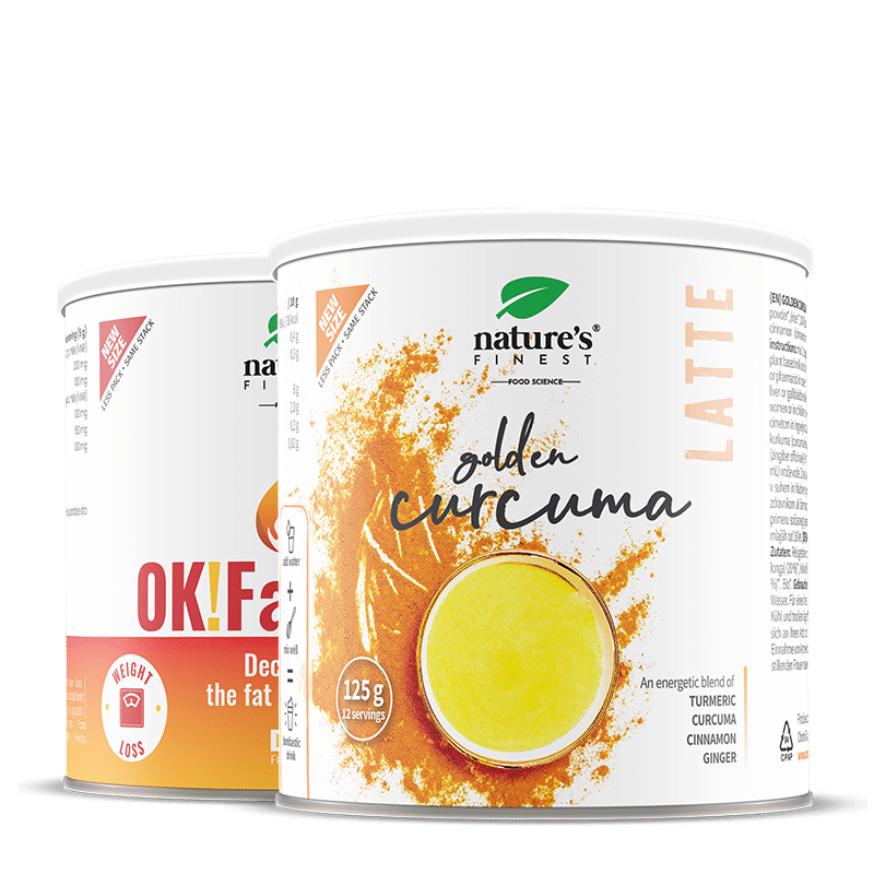Golden Curcuma Latte + OK!FatBurn bundle