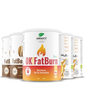 2x Golden Curcuma latte + 2x OK!FatBurn Coffee + OK!FatBurn bundle