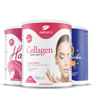 Collagen SkinCare + Hair Vitamins + Golden Q10 bundle