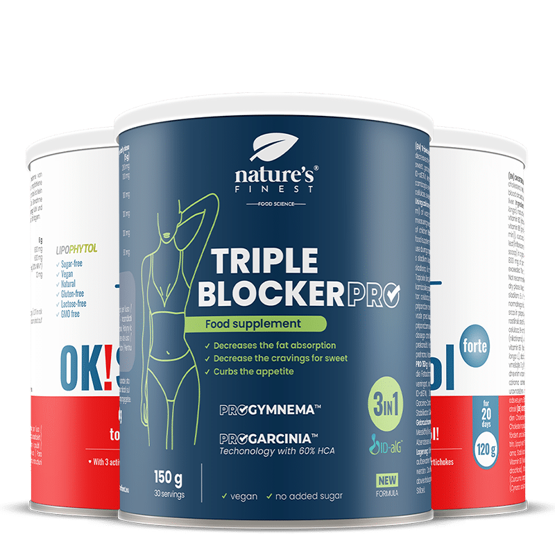 Triple Blocker PRO + 2x OK!Sterol Forte bundle