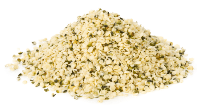 Shelled hemp seeds