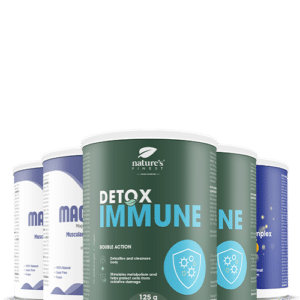 2x Detox Immune + 2x Magnezij + Golden Q10 bundle