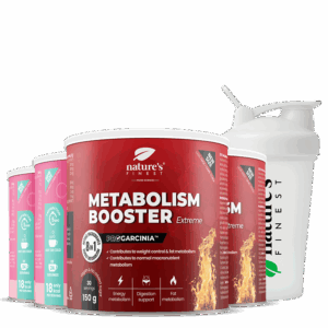 2x Beauty Tea with Hyaluron + 2x Metabolism Booster Extreme + NF shaker bundle